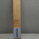 Cordless Vinyl Mini L Blinds 37" W x 72" H, 1" Slat White Horizontal Windows L Blind for Door, Shades, Camper, Light Filtering, Interiors, Arrive 1/2 Inch Narrower Indoor