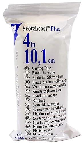 3m 82004 ScotchCast Plus Casting Tape 4" x 4 Yards - White - 1 Roll