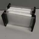 Acrylic Sign Holder 4x6, 12 Pack Clear Double Sided Menu Vertical Display Stand for Restaurants, Office, Store, Show Fair