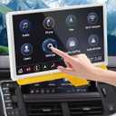 8" Touch Screen Glass Digitizer 55 Pin Mylink Radio Navigation Compatible with 2015-2020 Chevy Tahoe Silverado Colorado Suburban & GMC Sierra Yukon Canyon Replace# DJ080PA-01A/G/K/L