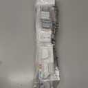 14" H Short Dog Gate - Pet Gates Puppy Gate, Mesh Retractable Step Over Pet Fence, Expands Up to 59" Indoor/ Outdoor, Small Dog Gates for Doorways & Stairs