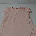 Ekouaer Women's Nightgowns Short Sleeve Nightshirt Soft Night Gown Ladies Nightdress Comfy Pajama Dress
L