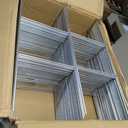 Zonon 200 Pcs H Stakes for Yard Signs 16.5'' x 7'' Heavy Duty Metal H Frame Wire Stakes Weatherproof Metal Holder for 4mm 5mm Corrugated Signs Guidepost Yard Decoration