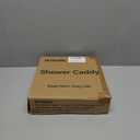 YASONIC Shower Caddy Corner, 3-Pack Adhesive Rustproof Stainless Steel Shower Shelves with Soap Holder, No Drilling Shower Organizer Corner for Dorm, Renters Bathroom, Black