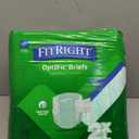 FitRight Ultra Absorbency Adult Diapers, FSA/HSA Eligible, 20 Count, Waist Size 60"-70", 2XL, Incontinence Briefs for Men and Women, Disposable, Moisture Wicking, Leak Protection