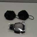 AXE Modern Shower Tool Skin Cleanser for Smoother Skin Detailer Exfoliates and Gently Cleanses One Size 3 Count, Black