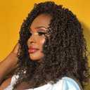 Unionbeauty 12 Inch Pre-twisted Yanky Twist Crochet Hair 8 Packs Pre-Looped Passion Twist Crochet Braids Hair with Curly Mix Brown and Blonde Micro Spring Twist Synthetic Crochet Hair Extensions 4/27#