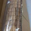 LazBlinds Cordless Bamboo Roman Shades, 27.5x64, Highfield Teak