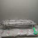 Baby Playpen, 73" x 61" Large Foldable Playpen with Mat for Babies and Toddlers, Play Pen with Soft Breathable Mesh, Ocean Balls and Pull Links, Baby Playard for Indoor & Outdoor, Gray