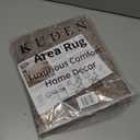 Kuden 2x3 Small Rug, Machine Washable, Non-Slip Backing, Vintage Style, Soft, Low Pile, Area Rugs for Entryway Kitchen Indoor Entrance