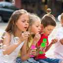 ArtCreativity Bubble Bottles with Wand - 24 Pack Bubbles for Kids Bulk Party Favors, Outdoor Summer Toys, Birthday Goodie Bag Fillers, Bulk Bubbles for Kids in Assorted Colors