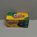 Flexi Hose Lightweight Expandable Garden Hose, 50FT - Retractable Garden Hose, Water Hose - No-Kink Flexibility, 3/4 Inch Solid Brass Fittings and Double Latex Core (Black)