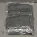 Woanger 500 Pcs Black Organza Bags Bulk 3 x 4 Inch Small Drawstring Mesh Gift Bags Sheer Jewelry Pouches Sachet Candy Pouch for Wedding Favor Holiday Festival Birthday Party Shower