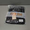 BTFBM Casual Fall Tops for Women 2025 Long Sleeves Solid Shirts Crew Neck Loose Fit Work T Shirt (Black, XXL)