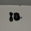 TECKNET Rechargeable Jiggler Wireless Mouse (BT5.0/3.0 & 2.4G) 4800 DPI Silent USB A & Bluetooth Mouse 6 Buttons, Wide Compatibility - Black