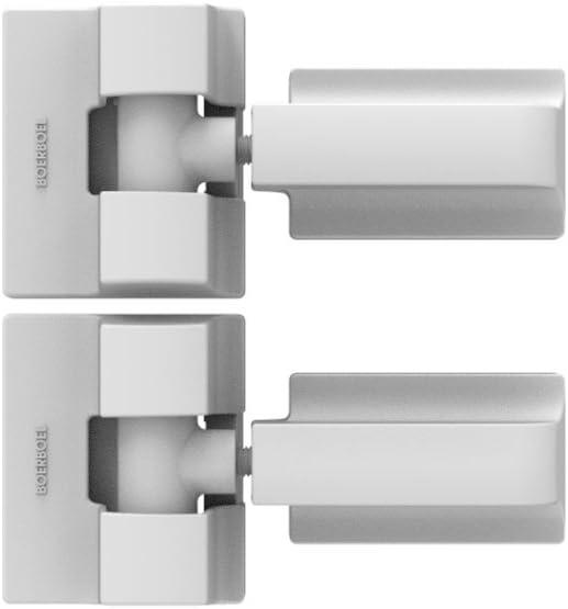 Barrette Outdoor Living Heavy-Duty Modern Hinge, White