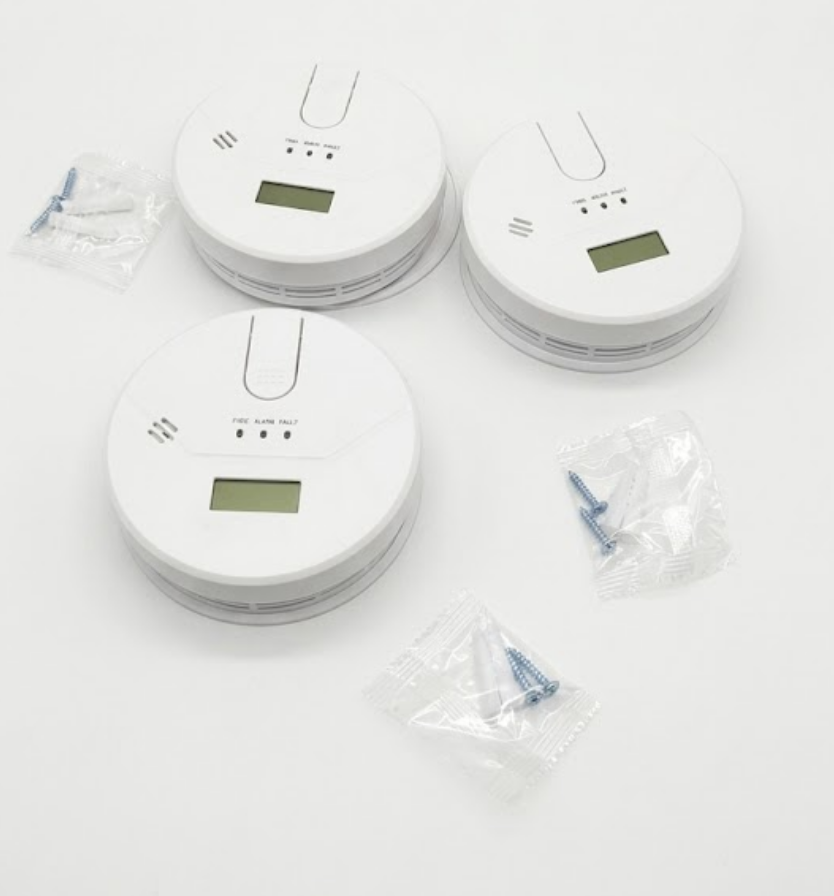 3 Pack Smoke Detectors
