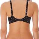 Freya Womens Jewel Cove Underwire Sweetheart Bikini Top (Black, L)