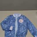 Girls Sequin Bomber Jacket Glitter Outwear Long Sleeve Zipper Jackets 5-12T