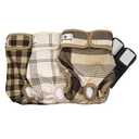 Pet Parents® Washable Dog Diapers (3pack) + Extendrs® of Durable Doggie Diapers, Premium Dog Diapers Female & Male (X-Large, Oxford)