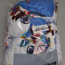 Disney Marvel Spidey and his Amazing Friends Spidey Team Red, White, and Blue 4 Piece Toddler Bed Set - Comforter, Fitted Bottom Sheet, Flat Top Sheet, and Reversible Pillowcase