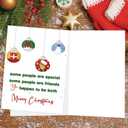 2 x Funny Christmas Cards for Best Friend or Bestie, Merry Christmas to A Special Friend Card, Xmas Gifts