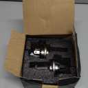 SEALIGHT H4/9003/HB2 Bulbs 46000LM Super Bright, 6500K Cool White S6 H4 Drving Lights, 9003 High Low Dual Bulbs with Cooling Fan, 5 Min Plug-N-Play, HB2 Marker Light Assemblies, Pack of 2