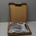 Wall Clock, 12 Inch Wall Clocks Battery Operated, Silent Non Ticking Analog Clock with Large Numbers, Cream Modern Wooden Hands Clocks for Living Room Bedroom Kitchen Hotel Farmhouse, Brown