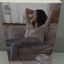 Weighted Heating Pad for Back & Cramps Relief, 17" x 33" Extra Large Electric Heat Pad with Waist Belt for Neck Shoulders