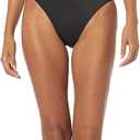 Amazon Essentials Womens Light-Support Classic Bikini Swimsuit Top (XX-Large, Washed Black)