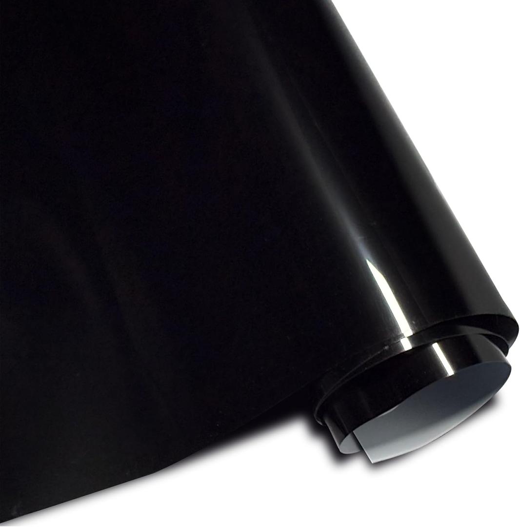 XINXINVibe Car Wrap Vinyl, 3ft x 5ft Gloss Black Vinyl Wrap for Cars Body Protection, Scratch Resistance with Air Release Technology (Gloss Black)