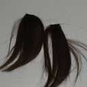 REECHO Clip in Hair Volumizer, Short Thick Clip in Hairpieces Adding Extra Hair Volume Extensions for Women with Thin Fine (Chocolate Brown, 8 Inch(Pack of 2))