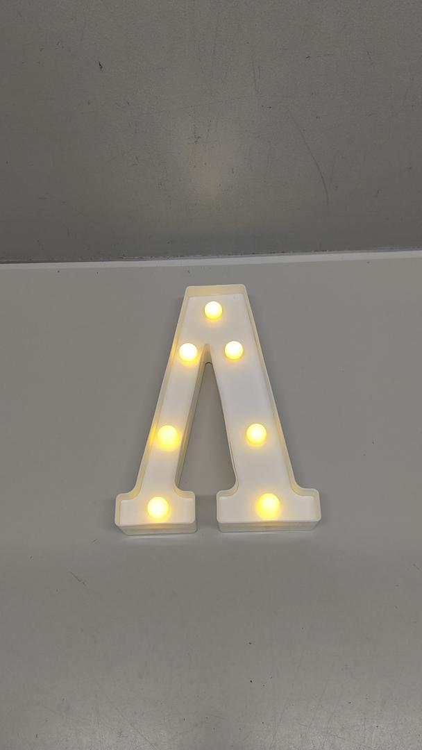 Marquee Light Up Letter Battery Powered LED Alphabet Lights