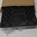 14 Tier Wall Hanging File Organizer, Paper Folder Holder Wall Mounted, Metal Mail Sorter for Office Home School, Black