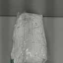Polyester Chair Cover for Folding Lifetime Chairs White, Size 50x40"