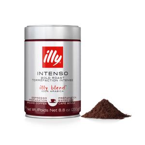 ILLY 7800 Scuro Fine Grind Coffee for Espresso (BB 06/2027)