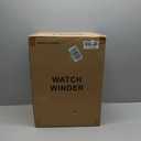 KOHUDIS Watch Winder for 2/ 4/ 6/ 9 Automatic Watches, high-end Leather Making, Super Quiet Mabuchi Motor, Two Power Modes, Built-in led Lights (Black Watch Winders for 6 Watches)