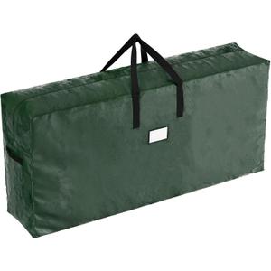 Christmas Tree Storage Bag - Storage Bags for 9FT Disassembled Artificial Trees, Seasonal Decor, Packing, Moving, and Home Organizer by Elf Stor (Green)