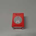 Klikel Christmas Bell - Silver Ornament with Angel Wing and Heart Charms - Its A Wonderful Life Bell for Christmas Tree