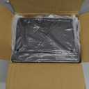 Voncabay Money Safe Box for Home with Sensor Light & Fireproof Money Bag - 0.23 Cubic Feet Security Safe Box with Digital Keypad, Keys & Pass Code Lock, 9.05" W x 6.69" D x 6.69" H, Black