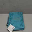Christian Art Gifts Women's Fashion Bible Cover Strength and Dignity Proverbs 31:25, Teal Faux Leather, XL (Extra Large)