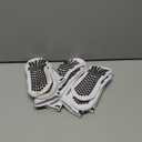 Lux Dual Grip Socks - Soccer Grip Socks for Men and Women. GripArray Performance & Comfort (Large, White (2 Packs))