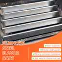 QuliMetal 7537/65903 22.5" Flavor Bars for Weber Spirit 300 Series(with Side Burner Knobs), Spirit E310, E320, Spirit 700, Genesis Silver Gold Platinum B/C, Weber 900, Heat Plates for Weber 7536