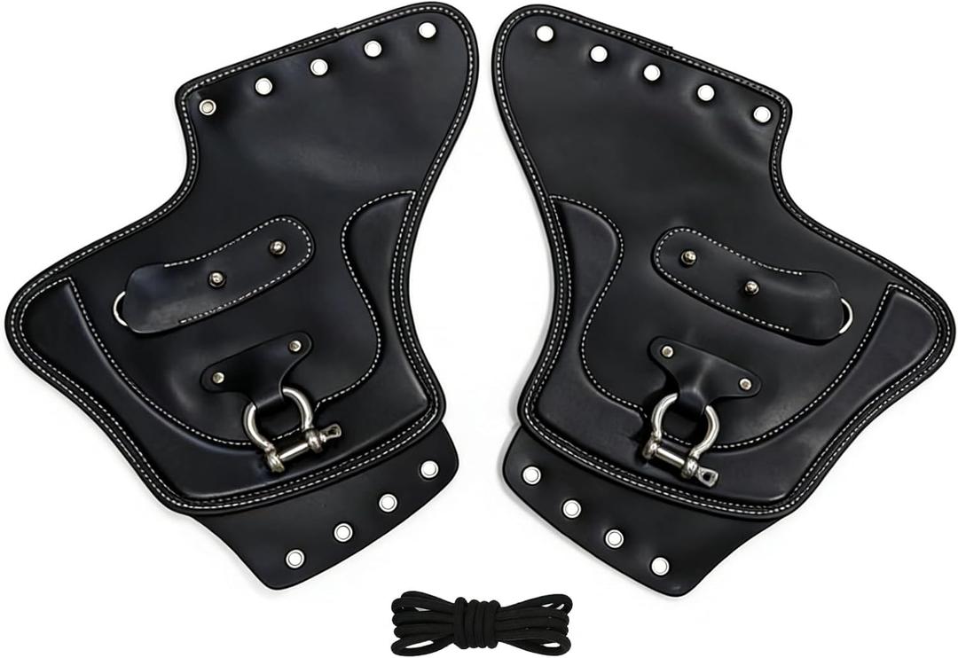 Motorcycle Heat Shield Deflectors Leather Side Saddle for Harley Nightster 975 Special 2022-2026 Engine Heat Insulation Pad Accessories