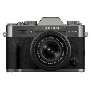 FUJIFILM X-T30 III Mirrorless Camera Body, with XC13-33mm Lens Kit, Charcoal Silver