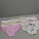 Hanes Girls' Originals Bikini Underwear, Stretch Bikini Panties For Girls', 6-Pack, Size 12