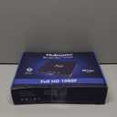 Blu Ray Player 1080P Blu-ray Disc Player for Home Cinema, Dolby Audio/DTS, Plays All DVDs and Region A 1 Blu Rays, Supports 128GB USB Stick, with HDMI and AV Output Connection Cable, NTSC US Standard