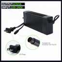 63V 2A Fast Charger for Inmotion S1/S1F/L9, Power Adapter for 54V Lithium Battery with 3-Pin Connector Original Accessories