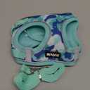 Step in Dog Harness with Leash Set, Adjustable Soft Padded and Breathable Mesh for Small Sized Dog, Reflective No Pull No Choke Cat Vest Harness, Easy Control Pet Vest, Black S (S (Neck 7.66-10.81'' Chest 9.24-10.81''))