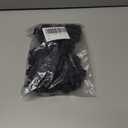 DOITOOL 50Pcs Black Roses Artificial Flowers, Stemless Artificial Rose Heads Fake Roses Heads for DIY Craft Wedding Halloween Party Home Decor